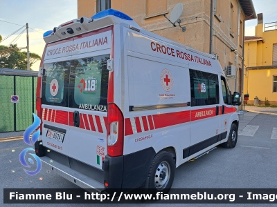 Fiat Ducato X290 
Croce Rossa Italiana 
Comitato di Cesena (FC)
Ambulanza 
Postazione estiva di Cervia (RA)
FC 47 10-44
CRI 602 AI
Parole chiave: Fiat Ducato_X290 CRI602AI