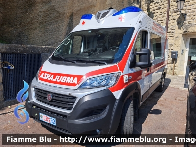 Fiat Ducato X290
Repubblica di San Marino
Croce Rossa Sammarinese
Ambulanza
Allestimento Vision
RSM CRS32
Parole chiave: Fiat Ducato_X290 Ambulanza RSMCRS32