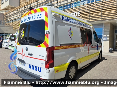 Mercedes-Benz Sprinter IV serie 
France - Francia
Ajaccio Ambulances
Ambulanza di soccorso e cure d'urgenza
Automezzo A31
Allestimento BSE
Parole chiave: Mercedes-Benz Sprinter_IVserie ajaccio_ambulances