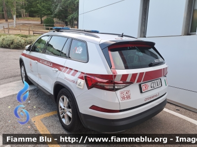 Škoda Kodiaq
Croce Rossa Italiana 
Comitato di Cesena (FC)
Automedica
Sigla radio 118 Romagna MIKE_4 
Allestimento Vision
FC 47 10-68
CRI 421 AI
Parole chiave: Skoda kodiaq CRI421AI