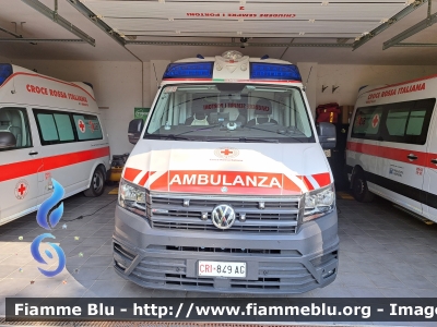 Volkswagen Crafter 
Croce Rossa Italiana
Comitato di Berceto (PR)
Ambulanza
Sigla 118 Emilia Ovest BERCETO_INDIA
PR 43 10-45
CRI 849 AG
Parole chiave: Volkswagen Crafter CRI849AG