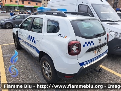 Dacia Duster restyle 
Principat d'Andorra - Principato di Andorra
Servei de Circulació d'Encamp - Polizia Locale di Encamp
Parole chiave: Dacia Duster_restyle Policia_local_encamp