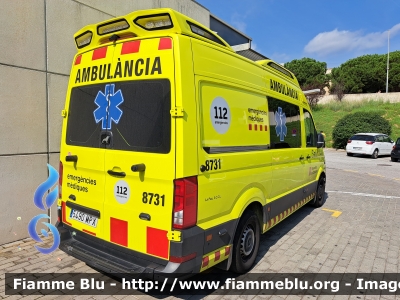 MAN TGE
España - Spagna
CatSalut - Servizio sanitario della Catalogna
Servei emergències mèdiques - Servizio emergenza sanitaria
Ambulanza
Automezzo 8731
Parole chiave: MAN TGE CatSalut