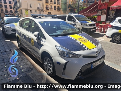 Toyota Prius+ restyle
España - Spagna 
Policia Local de Valencia - Polizia Locale di Valencia
Automezzo GAMA 1-01
Parole chiave: Toyota Prius+_restyle policia_local_valencia