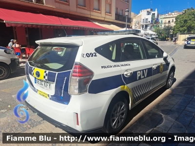 Toyota Prius+ restyle
España - Spagna 
Policia Local de Valencia - Polizia Locale di Valencia
Automezzo GAMA 1-01
Parole chiave: Toyota Prius+_restyle policia_local_valencia