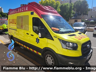 Ford Transit VIII serie
España - Spagna
Generalitat Valenciana - Generalità Valenziana
Servei d'Ajuda Mèdica Urgent (SAMU) - Ambulanza di soccorso avanzato
Automezzo 51080
Parole chiave: Ford Transit_VIIIserie generalitat_valenciana