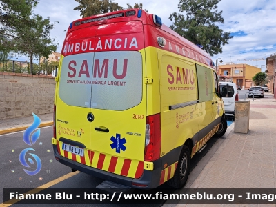 Mercedes-Benz Sprinter IV serie 
España - Spagna
Generalitat Valenciana - Generalità Valenziana
Servei d'Ajuda Mèdica Urgent (SAMU) - Ambulanza di soccorso avanzato
Automezzo 20147
Parole chiave: Mercedes-Benz Sprinter_IVserie generalitat_valenciana