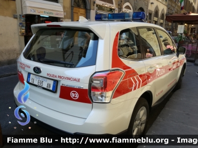 Subaru Forester VI serie
Polizia Provinciale della Città Metropolitana di Firenze
Allestimento Bertazzoni
Auto 93
POLIZIA LOCALE YA 693 AN
Parole chiave: Subaru Forester_VIserie POLIZIALOCALEYA693AN