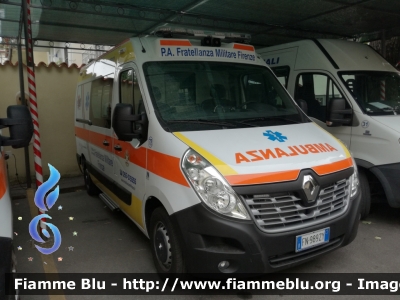 Renault Master IV serie restyle
P.A. Fratellanza Militare Firenze
Automezzo 78
Ambulanza realizzata con il contributo della Fiorentina
Allestimento Nepi
Parole chiave: Renault Master_IVserie_restyle fratellanza_militare_firenze