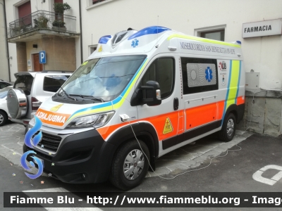 Fiat Ducato X290
Misericordia di San Benedetto in Alpe (FC)
Ambulanza convenzionata 118 Romagna
Allestimento Vision
Parole chiave: Fiat Ducato_X290 misericordia san_benedetto_in_alpe