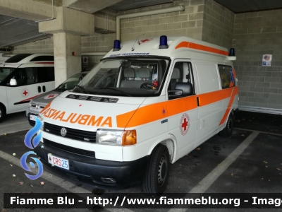 Volkswagen Transporter T4
Repubblica di San Marino
Croce Rossa Sammarinese
Ambulanza
Allestimento Mariani Fratelli
RSM CRS25
Parole chiave: Volkswagen_transporter_T4 croce_rossa_sammarinese RSMCRS25