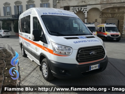 Ford Transit VIII serie
P.A. Fratellanza Militare Firenze
Servizi Sociali
Automezzo 37
Allestimento Nepi
Parole chiave: Ford Transit_VIIIserie fratellanza_militare_Firenze