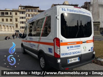 Ford Transit VIII serie
P.A. Fratellanza Militare Firenze
Servizi Sociali
Automezzo 37
Allestimento Nepi
Parole chiave: Ford Transit_VIIIserie fratellanza_militare_Firenze