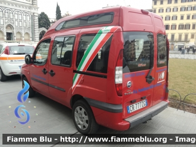 Fiat Doblò I serie
P.A. Fratellanza Militare Firenze
Servizi Sociali
Automezzo 34
Allestimento MAF
Parole chiave: Fiat Doblò_Iserie fratellanza_militare_Firenze