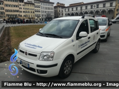 Fiat Nuova Panda I serie
P.A. Fratellanza Militare Firenze
Servizi Sociali
Automezzo 33
Allestimento MAF
Parole chiave: Fiat Nuova_panda_Iserie fratellanza_militare_Firenze