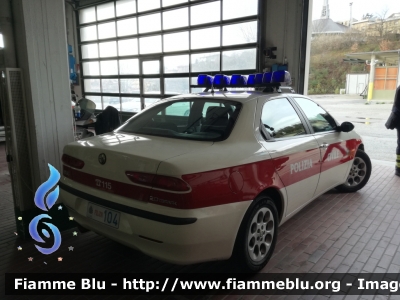 Alfa Romeo 156 I serie
Repubblica di San Marino
Polizia Civile
RSM POLIZIA 104
Parole chiave: Alfa_Romeo 156_Iserie RSMPOLIZIA104