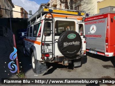 Land Rover Defender 110
P.A. Fratellanza Militare Firenze
Protezione Civile
Automezzo 95
Allestimento MAF
Parole chiave: Land_Rover defender_110 fratellanza_militare_firenze