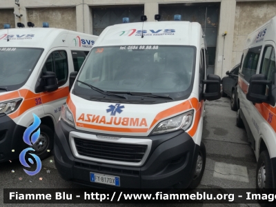 Peugeot Boxer IV serie
Società Volontaria di Soccorso Livorno
Ambulanza
Automezzo 33
Allestimento MAF
Parole chiave: Peugeot Boxer_IVserie svs_livorno