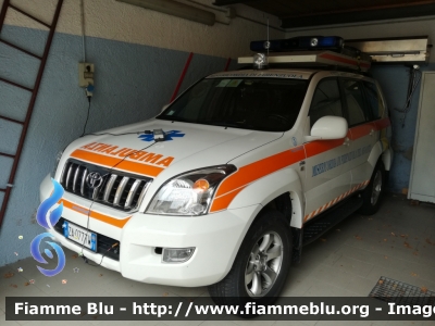 Toyota Land Cruiser
Misericordia di Firenzuola (FI)
Ambulanza per soccorsi in ambiente impervio
Automezzo 5
Allestimento Alessi-Becagli
Parole chiave: Toyota Land_Cruiser misericordia_firenzuola