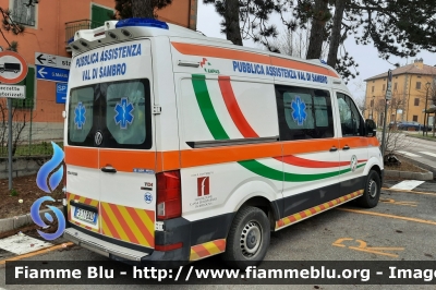 Volkswagen Crafter II serie
Pubblica Assistenza Val di Sambro (BO)
Ambulanza
Automezzo S2
Allestimento Alessi-Becagli
Parole chiave: Volkswagen Crafter_IIserie pubblica_assistenza_val_di_sambro