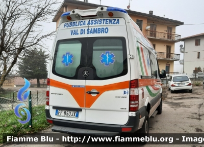 Mercedes-Benz Sprinter III serie restyle 4x4
Pubblica Assistenza Val di Sambro (BO)
Ambulanza
Automezzo S1
Allestimento Alessi-Becagli
Parole chiave: Mercedes-Benz Sprinter_IIIserie_4x4 pubblica_assistenza_val_di_sambro