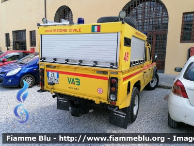 Land Rover Defender 130
Vigilanza Antincendi Boschivi
Sezione di Fiesole (FI)
Automezzo 46
Parole chiave: Land Rover Defender_130 vab_fiesole