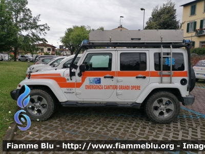 Jeep Wrangler Unlimited III serie
Azienda USL Toscana Centro
Emergenza Cantieri Grandi Opere
Ambulanza fuoristrada
Allestimento AVS
Parole chiave: Jeep Wrangler_Unlimited_IIIserie ausl_toscana_centro