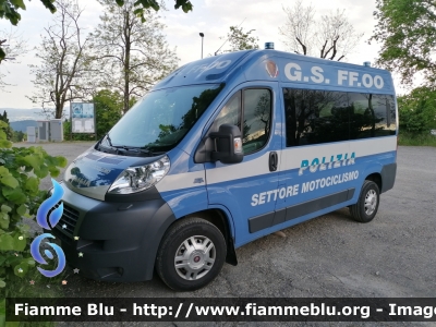 Fiat Ducato X250
Polizia di Stato
Gruppo Sportivo Fiamme Oro
Settore Motociclismo
POLIZIA H3213
Parole chiave: Fiat Ducato_X250 POLIZIAH3213