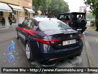 Alfa Romeo Nuova Giulia Quadrifoglio
Carabinieri
Nucleo Operativo e Radiomobile
CC DK 555
Parole chiave: Alfa_Romeo Giulia_Quadrifoglio CCDK555