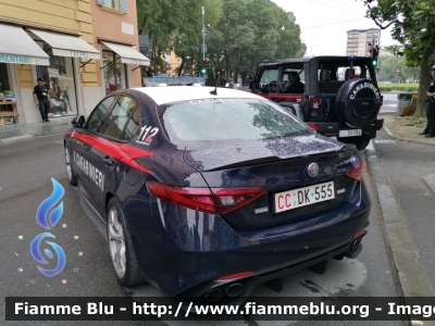 Alfa Romeo Nuova Giulia Quadrifoglio
Carabinieri
Nucleo Operativo e Radiomobile
CC DK 555
Parole chiave: Alfa_Romeo Giulia_Quadrifoglio CCDK555