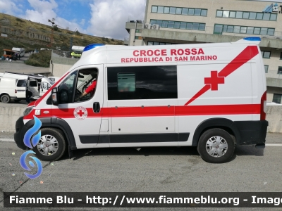 Fiat Ducato X290
Repubblica di San Marino
Croce Rossa Sammarinese
Ambulanza
Allestimento Vision
RSM CRS31
Parole chiave: Fiat Ducato_X290 RSMCRS31