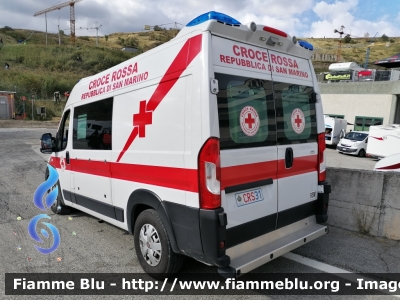 Fiat Ducato X290
Repubblica di San Marino
Croce Rossa Sammarinese
Ambulanza
Allestimento Vision
RSM CRS31
Parole chiave: Fiat Ducato_X290 RSMCRS31