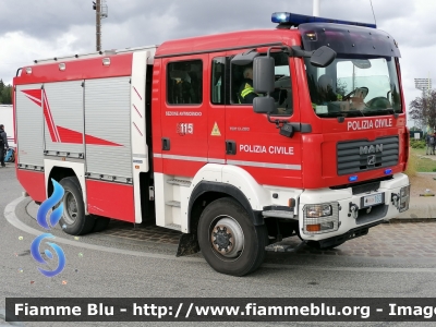 MAN TGM 12.280 4x4 Iserie
Repubblica di San Marino
Polizia Civile
Sezione Antincendio
AutoPompaSerbatoio allestimento Piemme Antincendi
Ricondizionato Kofler Fahrzeugbau
RSM POLIZIA 163 
Parole chiave: MAN TGM_12.280_4x4_Iserie RSMPOLIZIA163