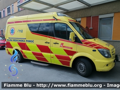 Mercedes-Benz Sprinter III serie restyle
Republika Slovenija - Repubblica Slovena
Zdravstveni dom Koper - Casa della Sanità di Capodistria
Ambulanza di emergenza con medico a bordo
Allestimento Meditra
Parole chiave: Mercedes-Benz Sprinter_IIIserie_restyle Slovenija