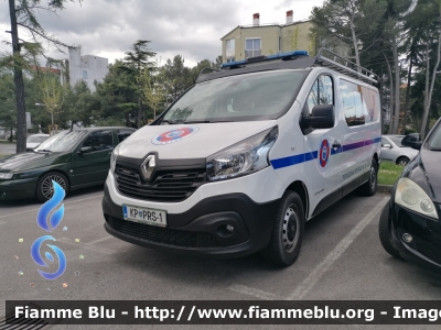 Renault Trafic III serie
Republika Slovenija - Repubblica Slovena
Podvodna Reševalna Služba Slovenije - Soccorso acquatico Slovenia
Parole chiave: Renault Trafic_IIIserie slovenija