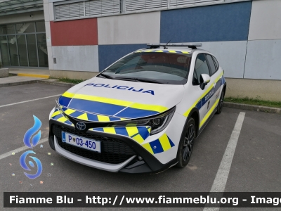 Toyota Corolla Hybrid Station Wagon XII serie
Republika Slovenija - Repubblica Slovena
Policija - Polizia
P - 03 450
Parole chiave: Toyota Corolla_Hybrid_station_wagon_XIIserie policija