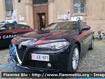 Alfa Romeo Nuova Giulia
Carabinieri
Nucleo Operativo Radiomobile
Allestimento FCA
CC EE 971
Parole chiave: Alfa_Romeo Nuova_Giulia CCEE971