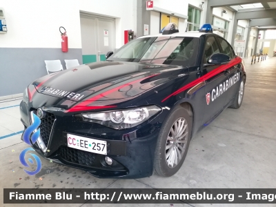 Alfa Romeo Nuova Giulia
Carabinieri
Nucleo Operativo Radiomobile
CC EE 257
Parole chiave: Alfa_Romeo Nuova_Giulia CCEE257