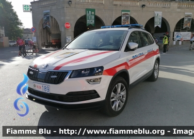 Skoda Kodiaq
Repubblica di San Marino
Polizia Civile
Allestimento Elevox
RSM POLIZIA 189
Parole chiave: Skoda Kodiaq polizia_civile RSMPOLIZIA189