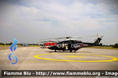 Agusta Westland AW139
Carabinieri
Raggruppamento Aeromobili
Centro Elicotteri di Pratica di Mare (RM)
Fiamma 02
Parole chiave: Agusta-Westland AW139 CC02 Grifone_2022