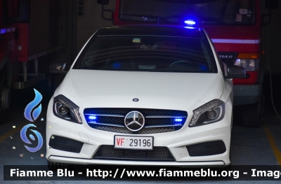 Mercedes-Benz Classe A III serie
Vigili del Fuoco Comando Provinciale di Imperia
Automezzo Assegnato dall'Agenzia del Demanio 
VF 29196
