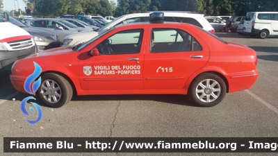 Lancia Lybra
Vigili del Fuoco
Corpo Permanente di Aosta
VF 21504
Parole chiave: Lancia Lybra VF21504 Reas_2017