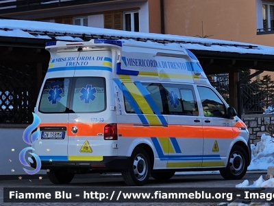 Volkswagen Transporter T6
Misericordia di Trento
175-33
Parole chiave: Volkswagen Transporter_T6 Ambulanza