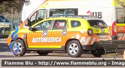 Dacia Duster II serie
118 Romagna Soccorso
Azienda USL della Romagna
Automezzo di riserva comune agli Ambiti Territoriali
Allestita Safety Car Rimini
Parole chiave: Dacia Duster _IIserie Automedica