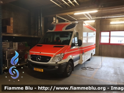 Mercedes-Benz Sprinter III serie
Grand-Duché de Luxembourg - Großherzogtum Luxemburg - Grousherzogdem Lëtzebuerg - Lussemburgo 
Service Incendie et Ambulance de la Ville de Luxembourg
Ambulanza Infettiva
