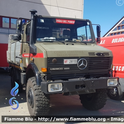 Mercedes-Benz Unimog U1650
Vigili del Fuoco
Comando Provinciale di Bologna
Allestimento Giletta
Ex Corpo Forestale dello Stato
VF 28155
Parole chiave: Mercedes-Benz Unimog_U1650 VF28155