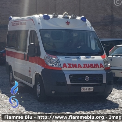 Fiat Ducato X250
Croce Rossa Italiana
Comitato Locale di Forlimpopoli Bertinoro (FC)
CRI A518D
Parole chiave: Fiat Ducato_X250 CRIA518B Ambulanza