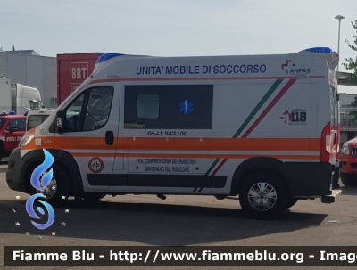 Fiat Ducato X290
Pubblica Assistenza Comprensorio del Rubicone Savignano sul Rubicone (FC)
Allestita Vision
Tango 424
Parole chiave: Fiat Ducato_X250 AMbulanza