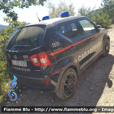 Suzuki Ignis III serie
Carabinieri
Comando Carabinieri Unità per la tutela Forestale, Ambientale e Agroalimentare
CC EC 103
Parole chiave: Suzuki Ignis_IIIserie CCEC103