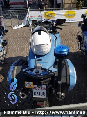 Yamaha FJR 1300 II serie
Polizia di Stato
Polizia Stradale
Allestimento Elevox
POLIZIA G3106
